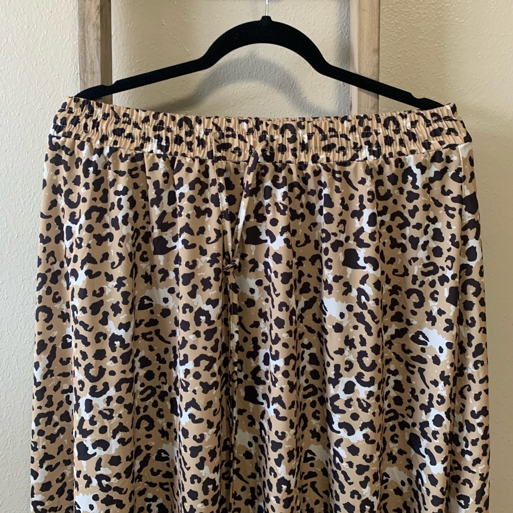 Maxi skirt cheetah leopard print